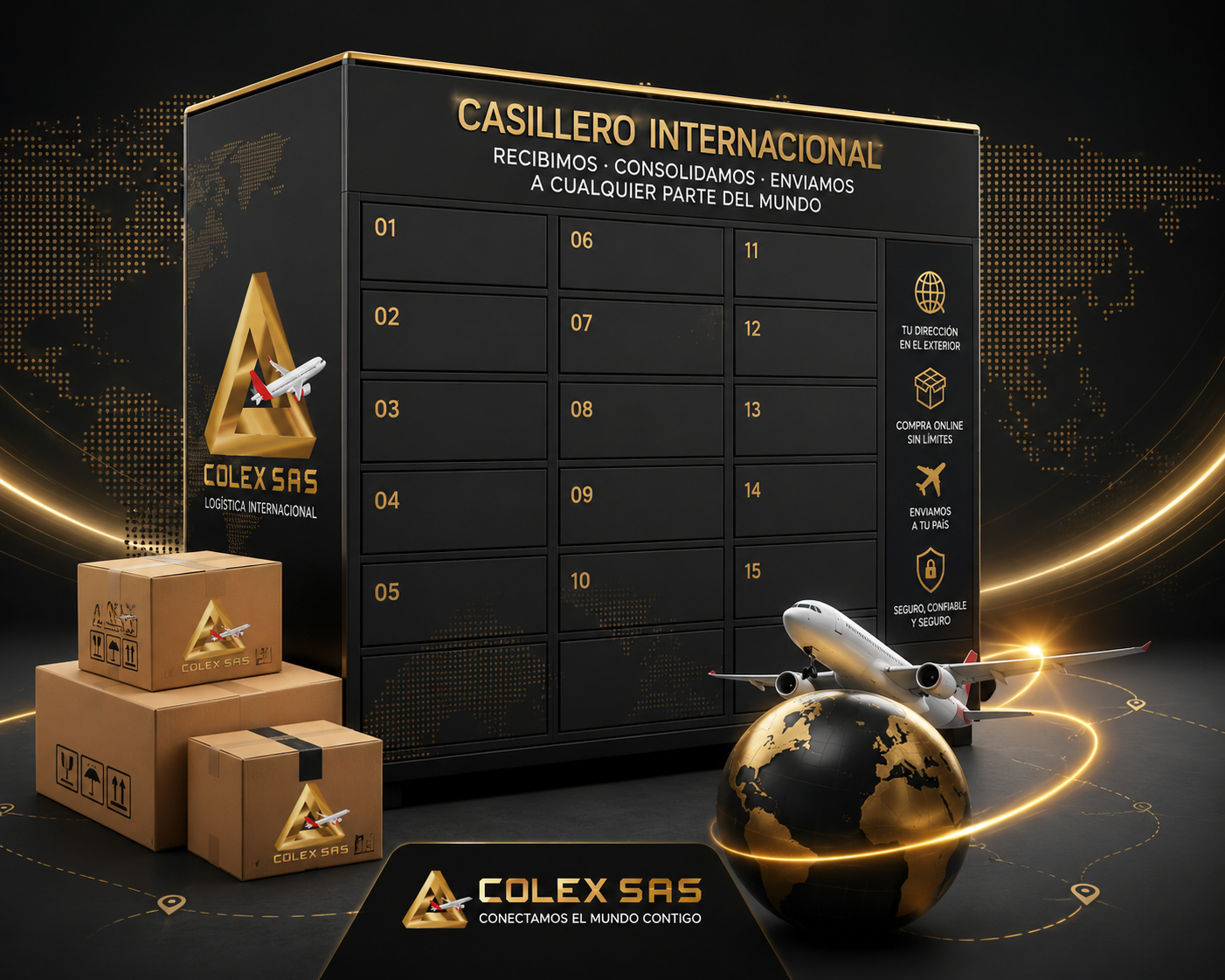 Servicio de casillero internacional COLEX